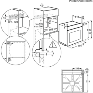 Фурна за вграждане Electrolux EOE8P31V