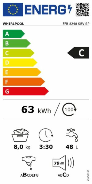 Пералня Whirlpool FFB 8248 SBV SP