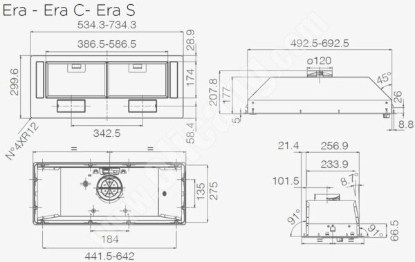 Аспиратор Elica Era C IX 52