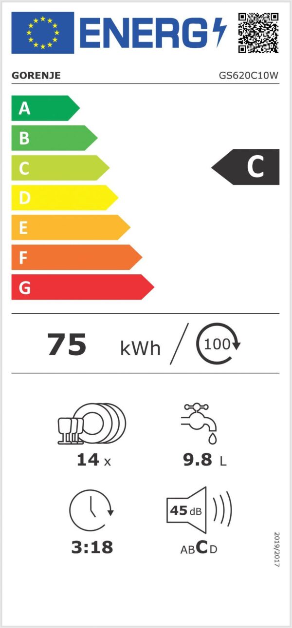 Съдомиялна Gorenje GS620C10W