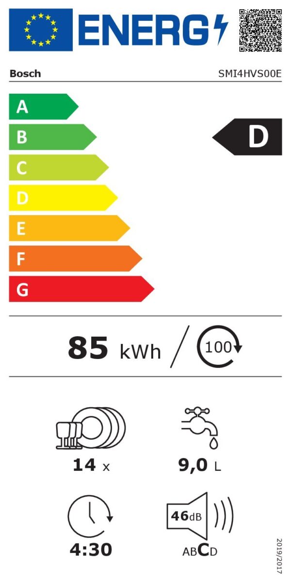 Съдомиялна Bosch SMI4HVS00E