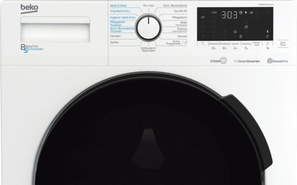 Пералня със сушилня Beko WDW85141Steam1