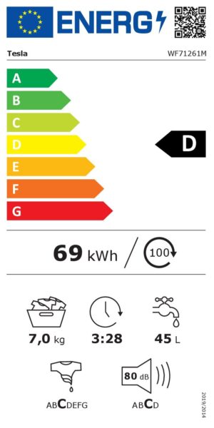 Пералня Tesla WF71261M