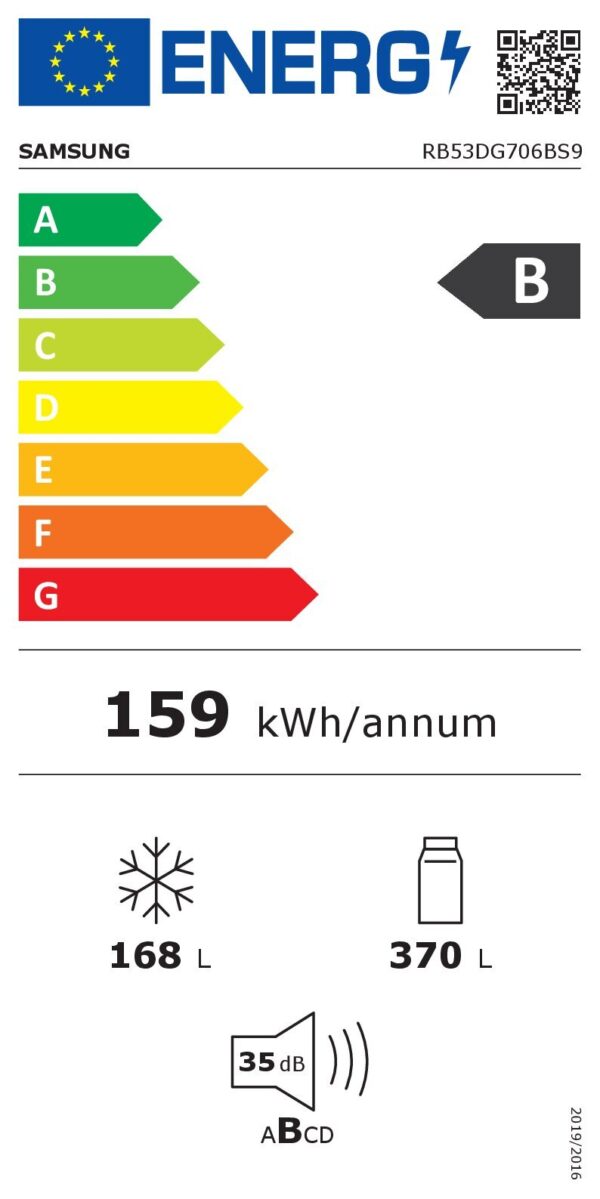Хладилник с фризер Samsung RB53DG706BS9 - Image 6