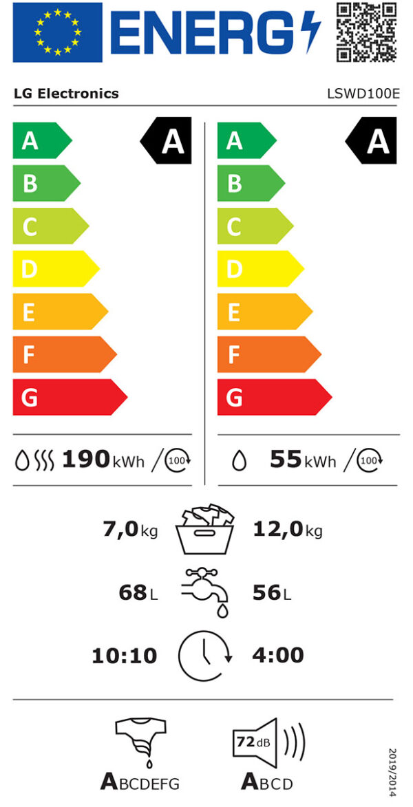 Пералня със сушилня LG LSWD100E - Image 8