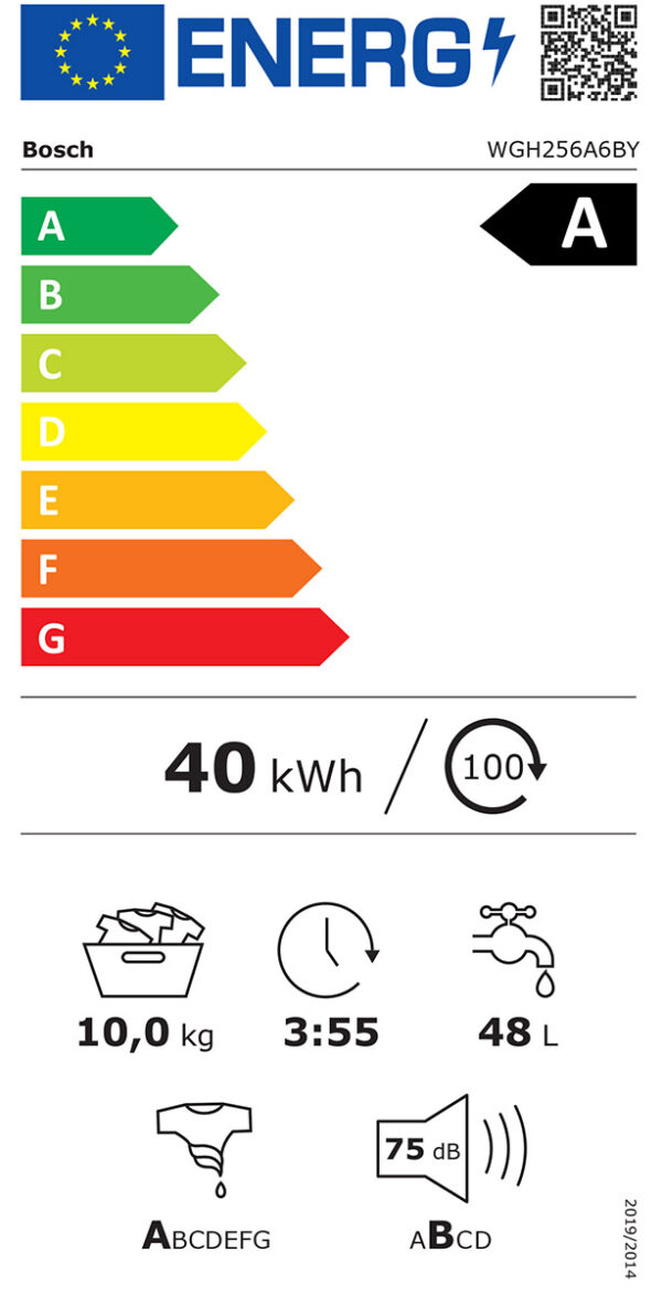 Пералня Bosch WGH256A6BY - Image 7