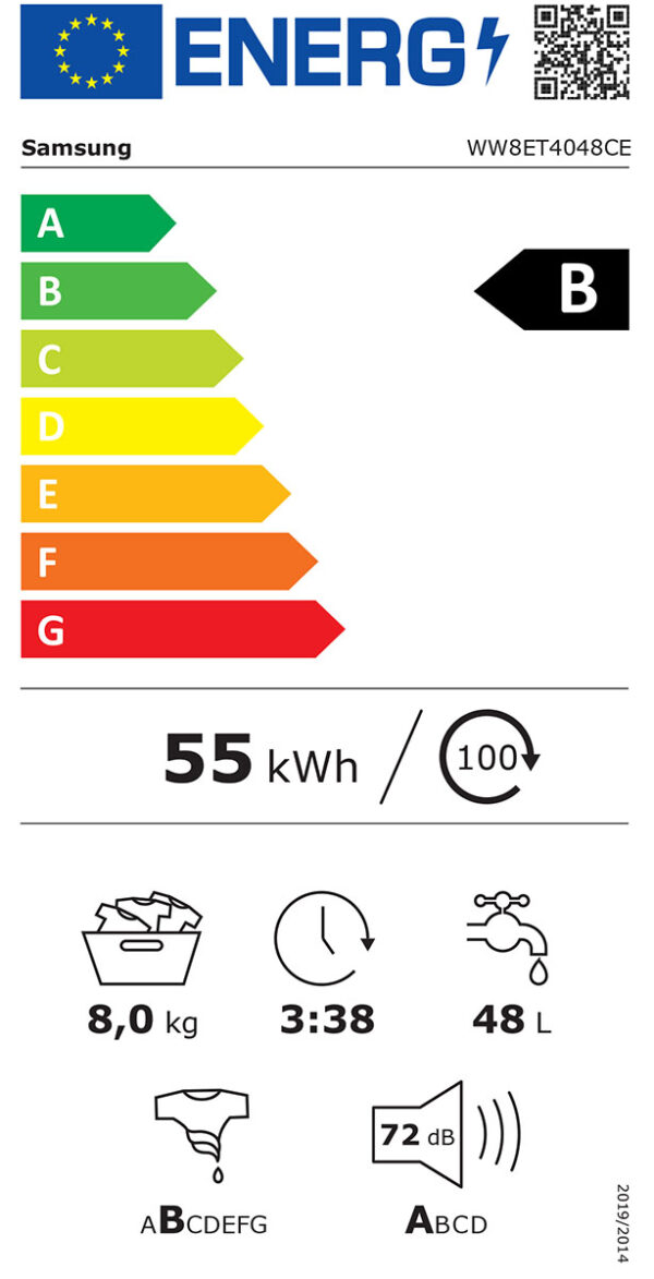 Пералня Samsung WW8ET4048CE - Image 4