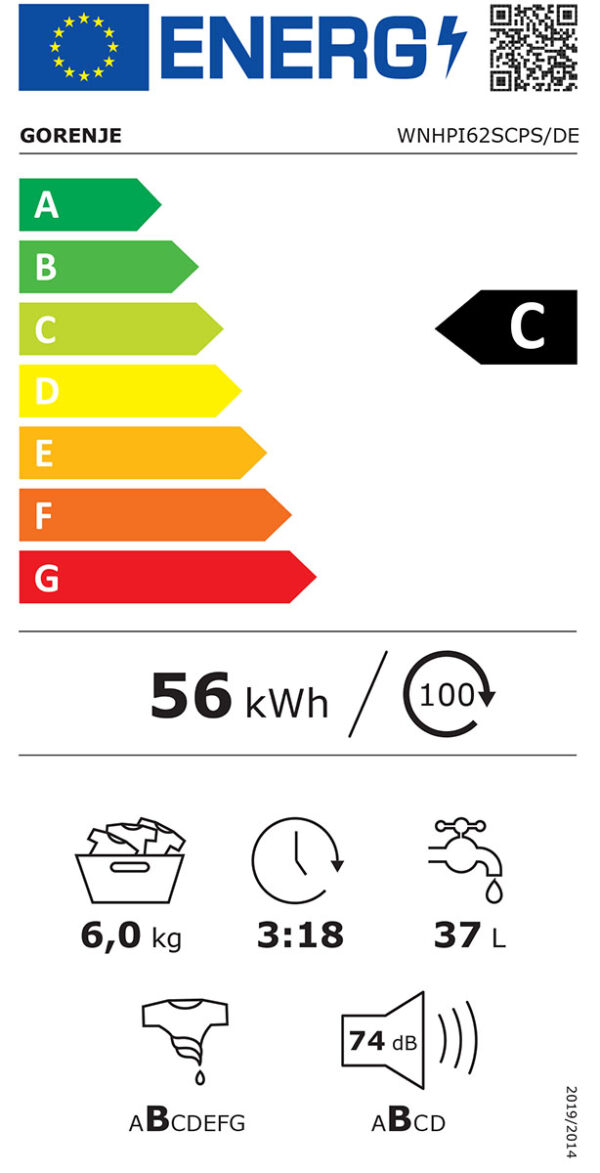 Пералня Gorenje WNHPI62SCPS/DE - Image 5